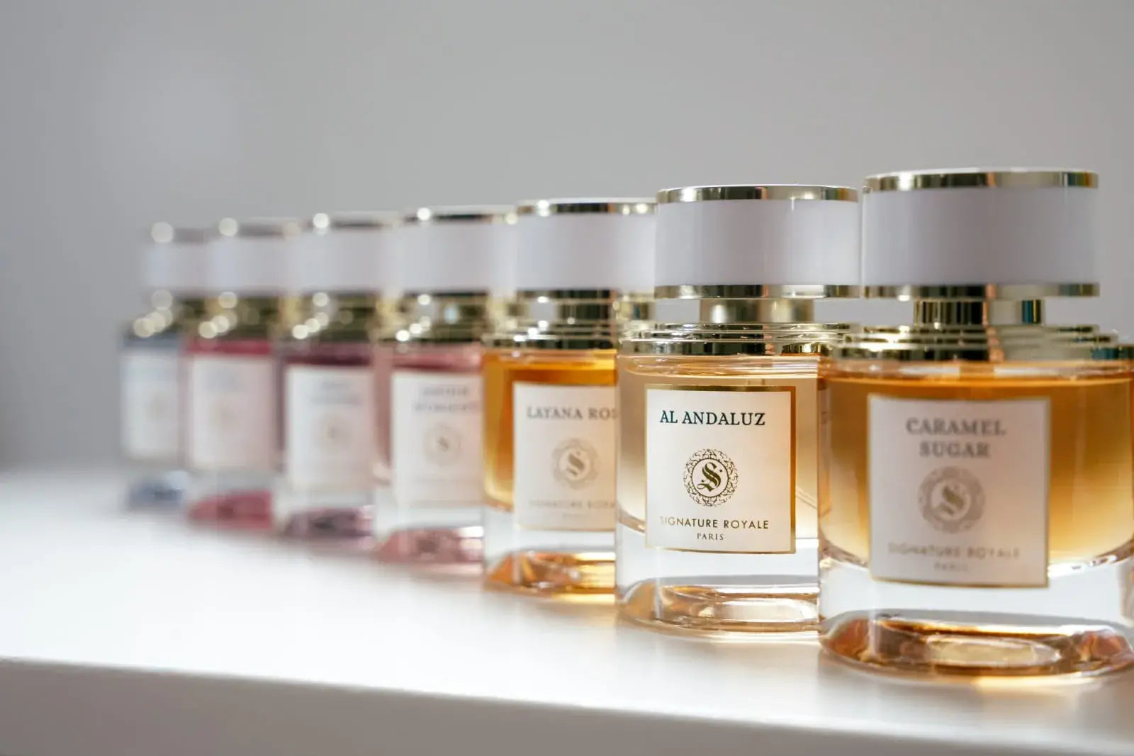 Collection Signature Royale de Sapos Parfums, parfums français élégants et variés