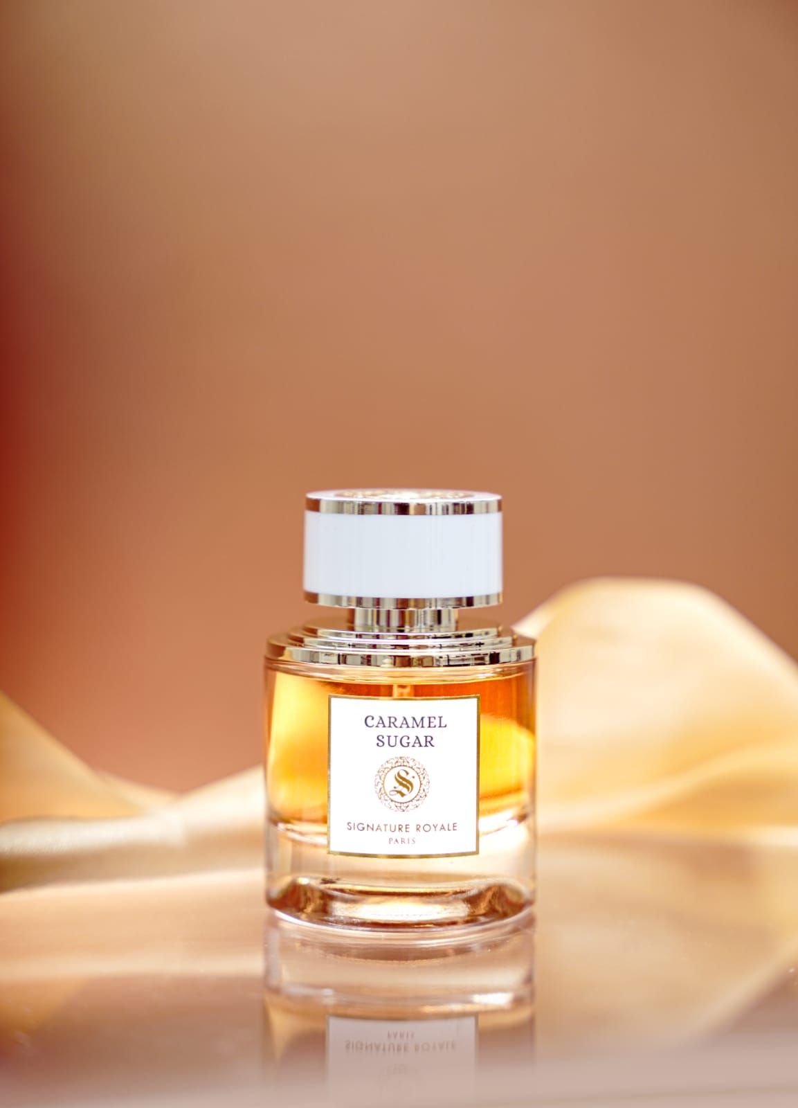 Caramel Sugar, parfum gourmand caramel et vanille de Signature Royale