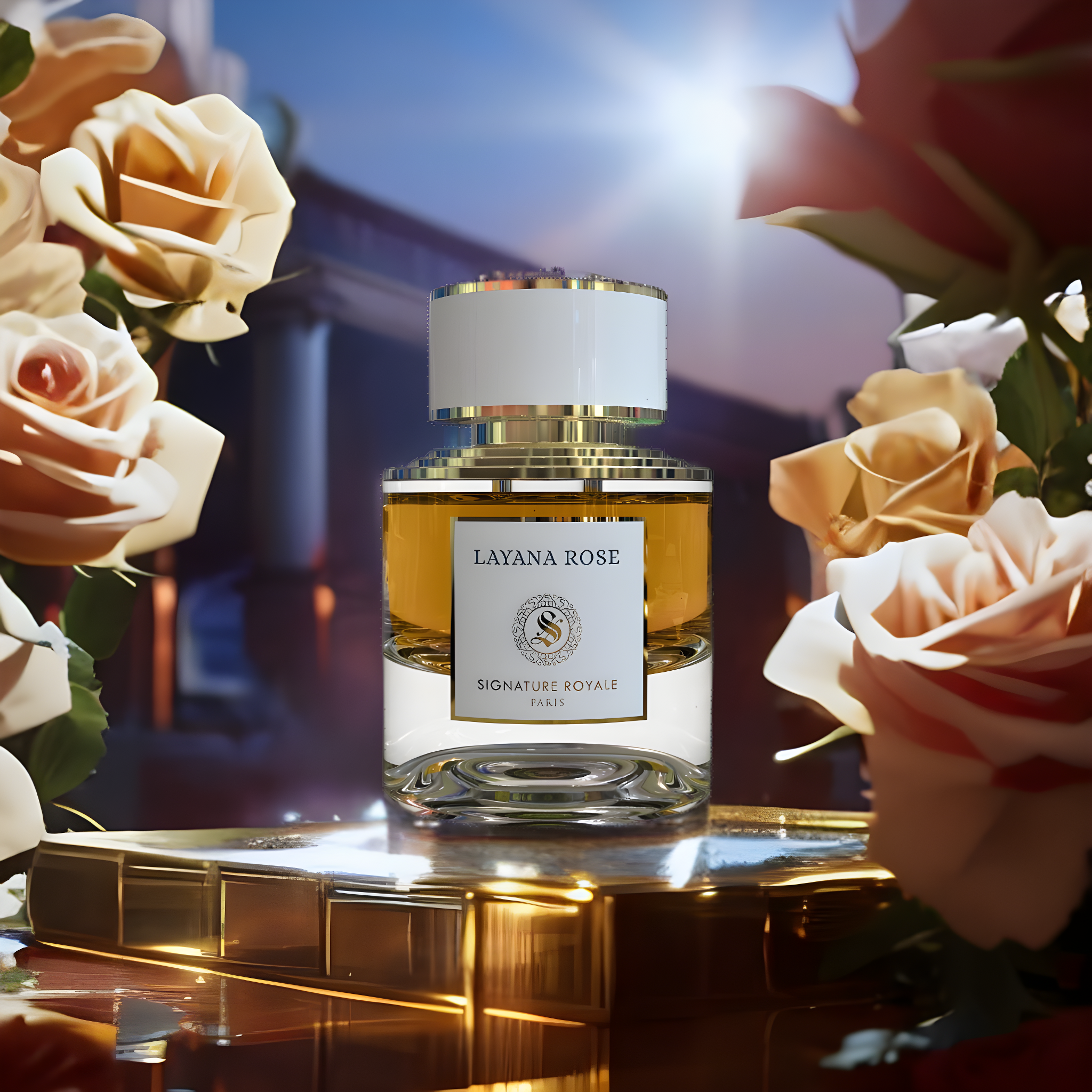 Layana Rose, parfum rose vanillé Signature Royale entre douceur et sensualité