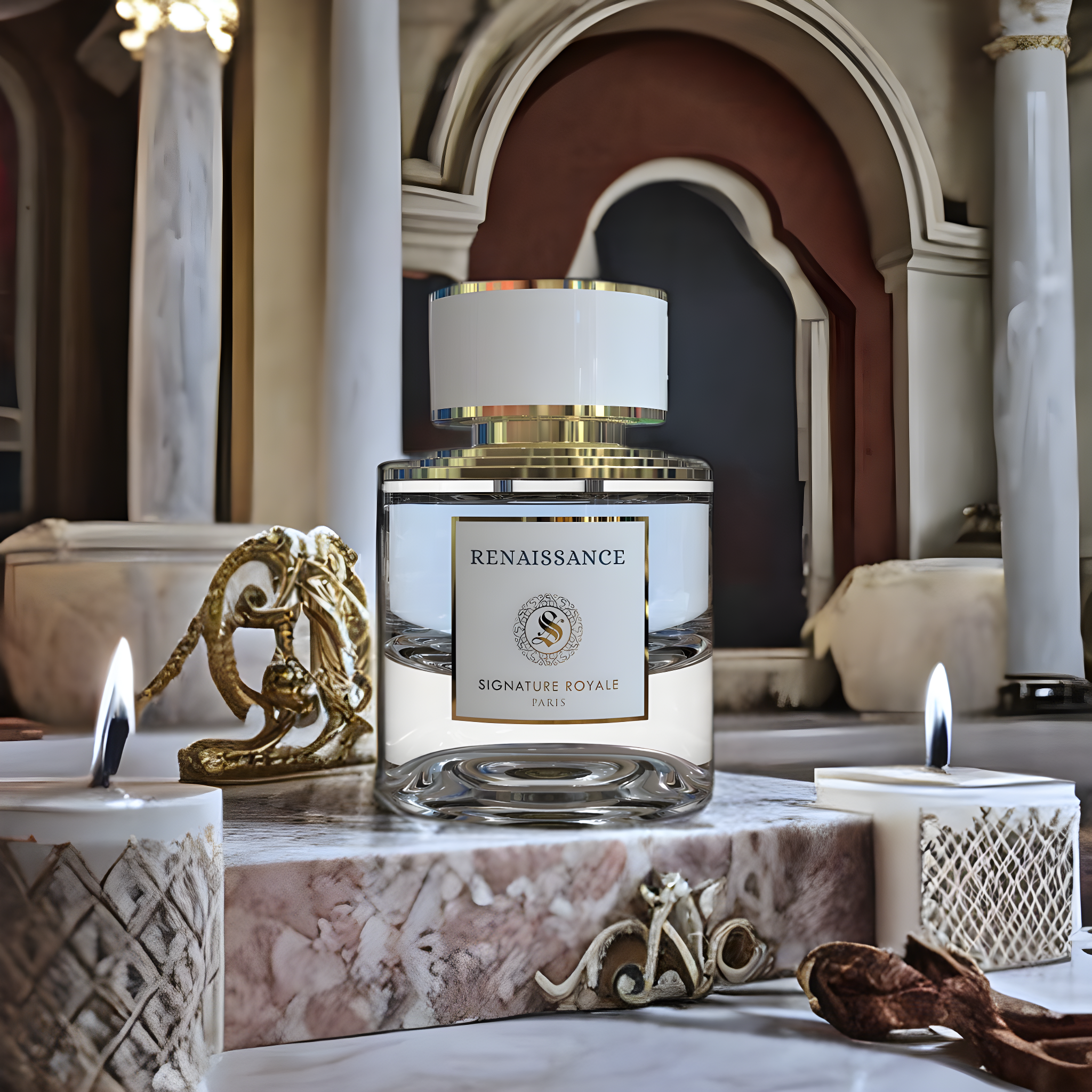 Renaissance, parfum chypré fruité Signature Royale au sillage élégant