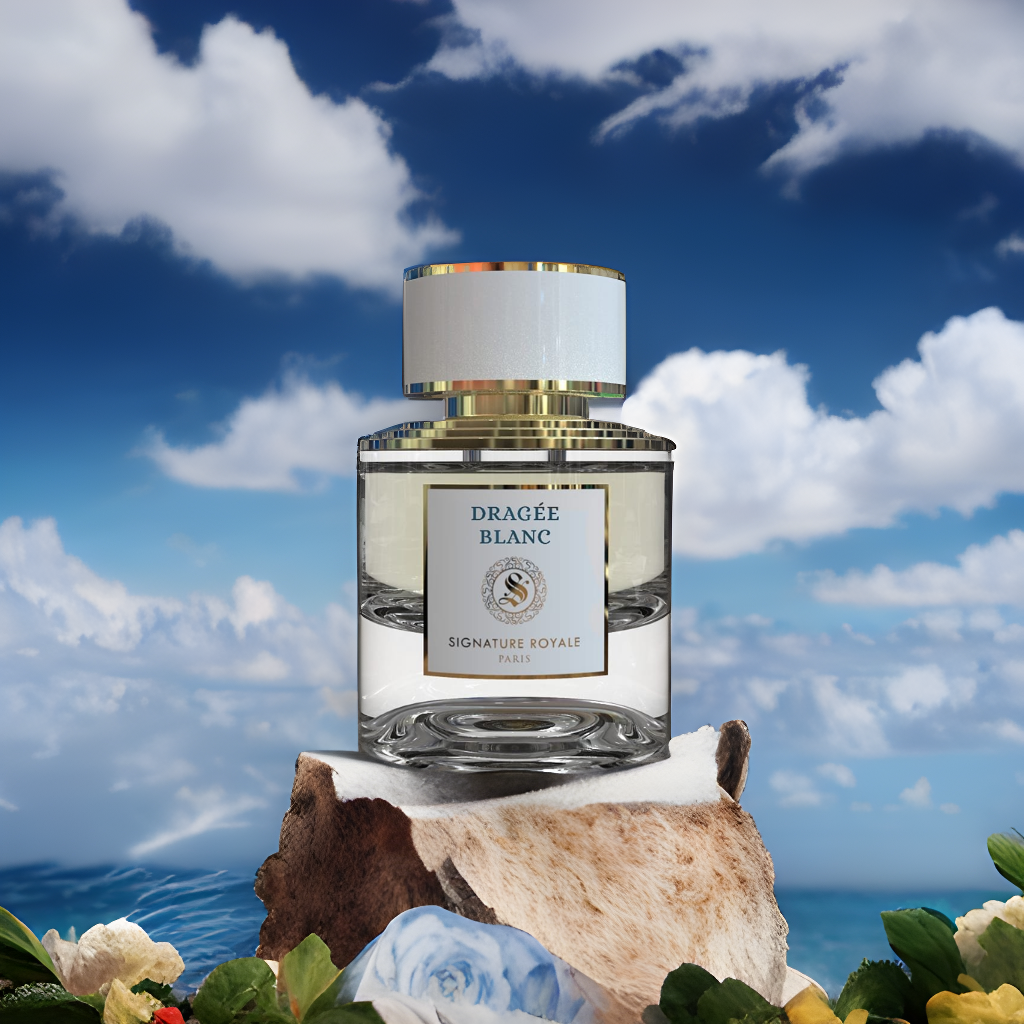 Dragée Blanc, parfum gourmand amande poudrée au sillage doux et réconfortant