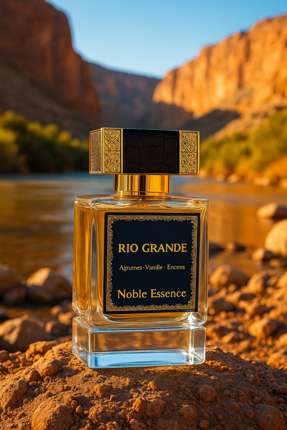 Rio Grande : parfum boisé frais aux agrumes et au cèdre pour une élégance libre
