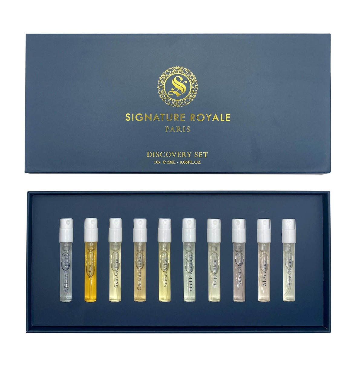 Signature Royale Parfum Discovery Set coffret découverte echantillons de marque