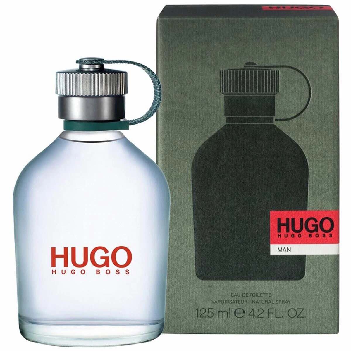 Hugo Boss HUGO Man Eau de Toilette 125 ml - flacon et boîte
