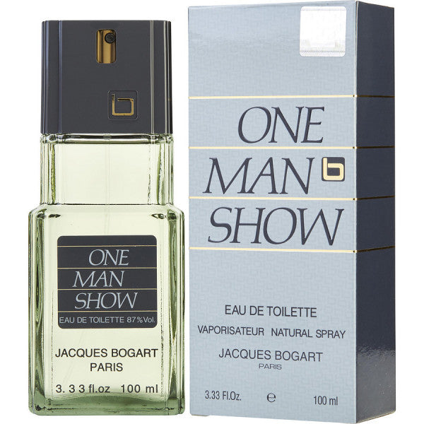 Flacon de One Man Show Bogart, parfum boisé chypré pour homme