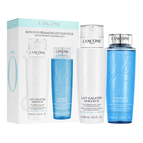 Lancôme Duo Démaquillant Douceur coffret Galatéis Douceur 400 ml et Tonique Douceur 400 ml