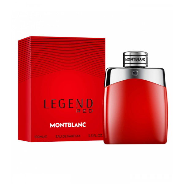 Flacon de Legend Red Montblanc — parfum hespéridé boisé