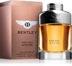 Flacon de For Men Intense Bentley, parfum oriental cuiré homme