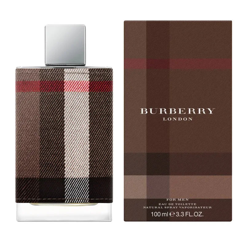 Flacon de London Him Burberry, parfum épicé au tabac