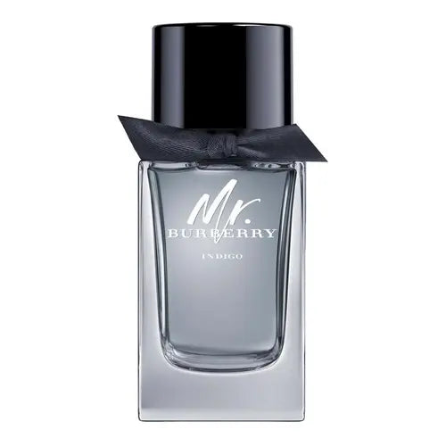 Flacon de Mr Burberry Indigo en testeur, parfum aromatique homme