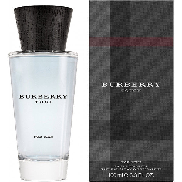 Flacon de Touch Him Burberry, parfum boisé musqué pour homme