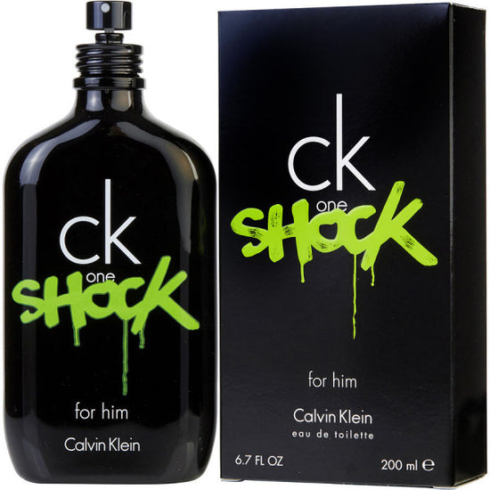 Flacon de CK One Shock Him Calvin Klein — parfum oriental pour homme
