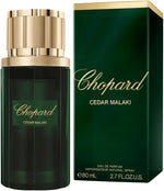 Flacon de Cedar Malaki Chopard — parfum boisé unisexe
