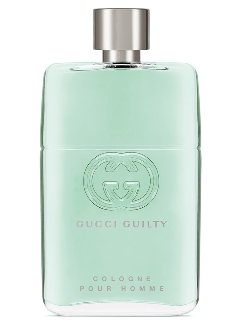 Flacon de Guilty Cologne Gucci, parfum aromatique pour homme