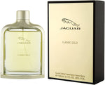 Flacon de Classic Gold Jaguar — parfum fruité pour homme