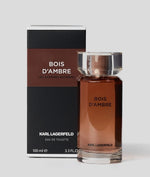 Flacon de Bois d'Ambre Karl Lagerfeld — parfum ambré pour homme