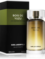 Flacon de Bois de Yuzu Karl Lagerfeld — parfum hespéridé pour homme