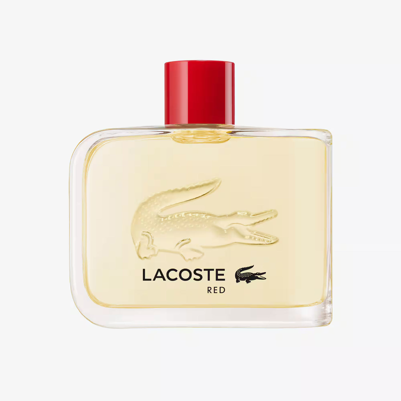 Flacon de Red Lacoste — parfum fruité boisé pour homme