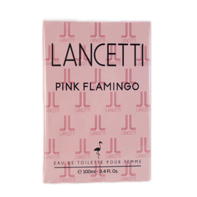 Flacon de Pink Flamingo Lancetti — parfum floral fruité pour femme