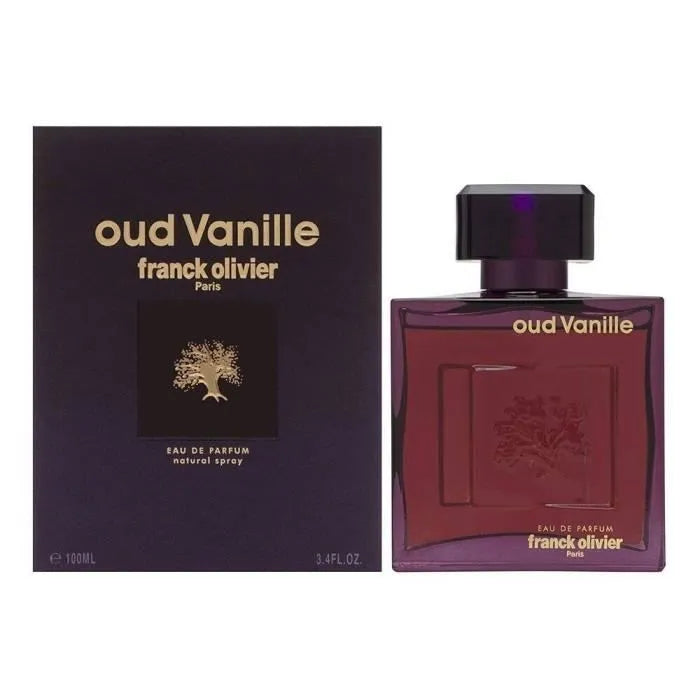 Flacon d’Oud Vanille Franck Olivier — parfum oriental pour homme