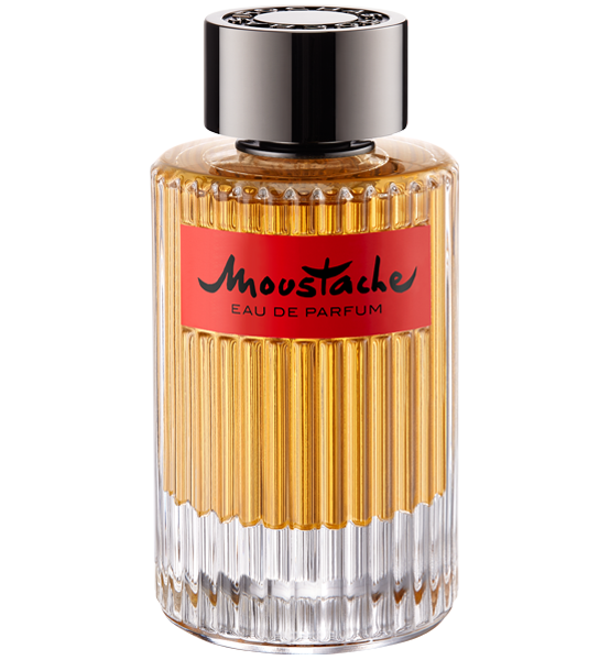 Flacon de Moustache Rochas — parfum oriental pour homme