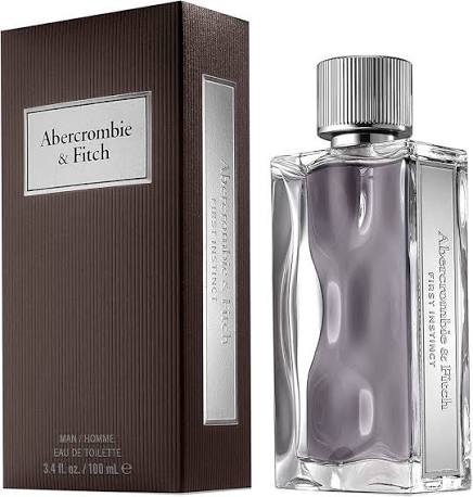 Flacon de First Instinct Abercrombie, parfum frais pour homme