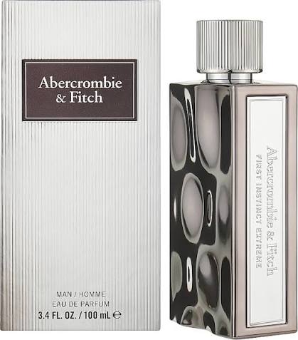 Flacon de First Instinct Extreme Abercrombie, parfum épicé pour homme