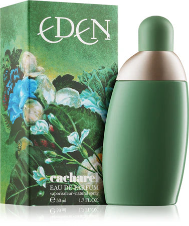 Flacon d’Eden Cacharel — parfum floral pour femme