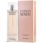 Flacon de Eternity Moment Calvin Klein — parfum floral pour femme