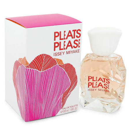 Flacon de Pleats Please Issey Miyake — parfum floral pour femme