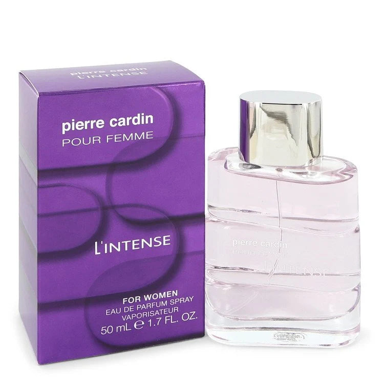 Flacon de L'Intense Pour Femme Pierre Cardin — parfum floral poudré pour femme