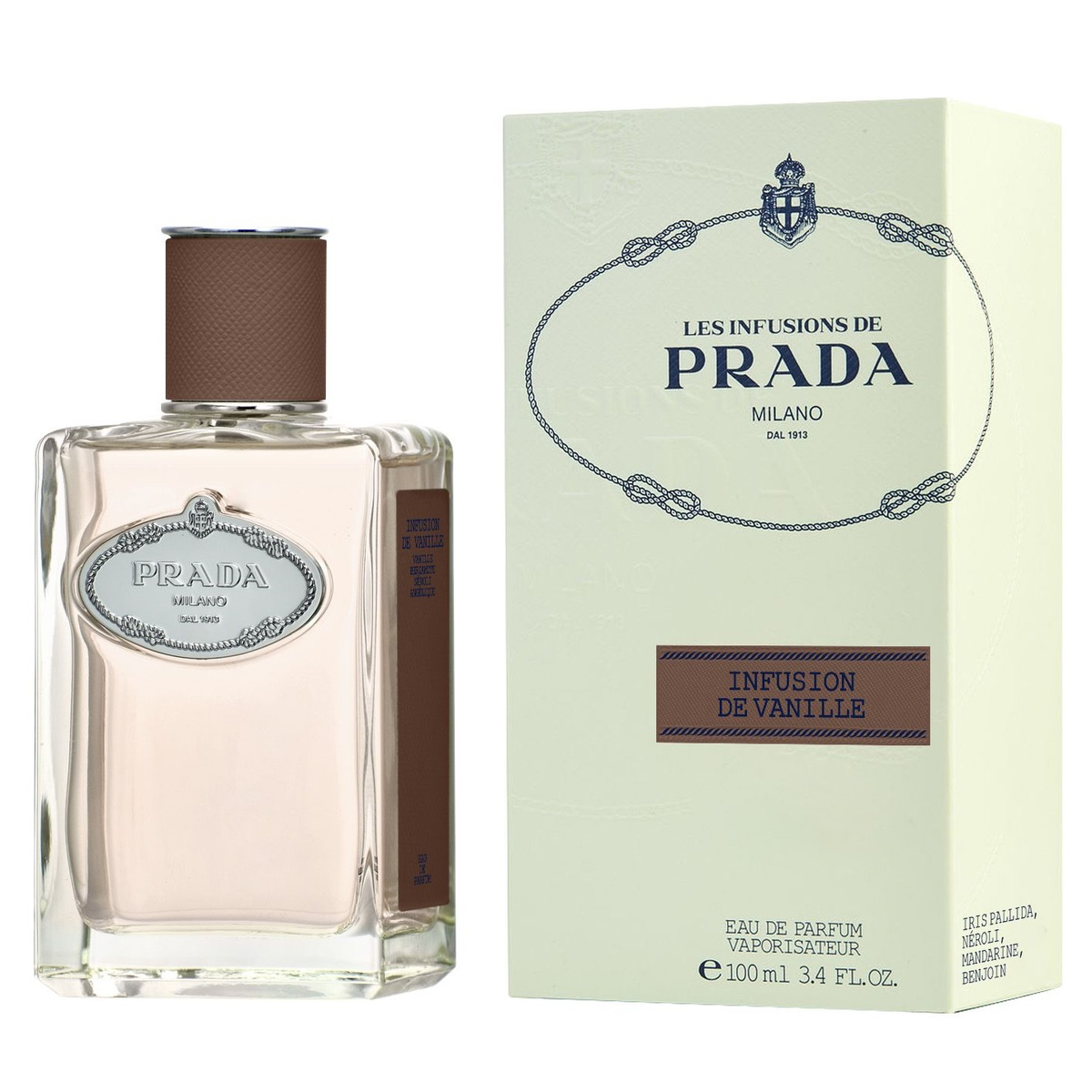 Prada Infusion de Vanille Eau de Parfum 100 ml – flacon et boîte