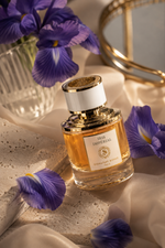 Iris Impérial Signature Royale – parfum de niche floral poudré et élégant