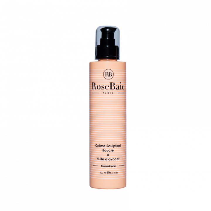 Crème Sculptante Boucles RoseBaie x Huile d’Avocat 200 ml