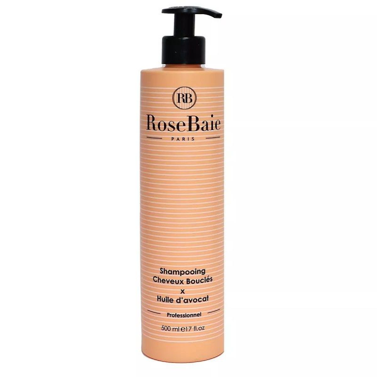Shampooing RoseBaie Cheveux Bouclés x Huile d’Avocat 500 ml