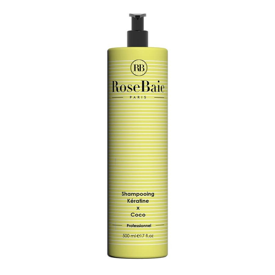Shampooing RoseBaie Kératine x Coco 500 ml