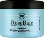 Masque RoseBaie Kératine x Huile de Ricin 500 ml