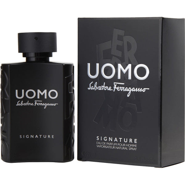 Flacon de Uomo Intense Salvatore Ferragamo — parfum cuiré pour homme