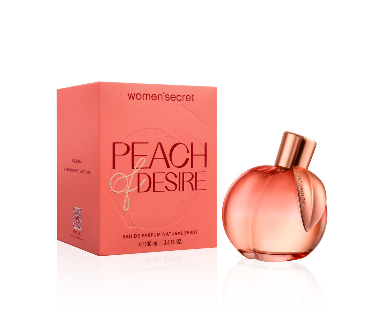 Women'secret Peach of Desire Eau de Parfum 100 ml - flacon et boîte